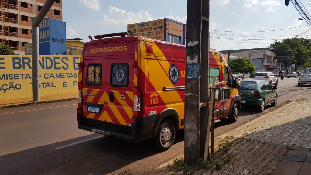 Criança atingida por objeto é socorrida na Região do Ciro Nardi