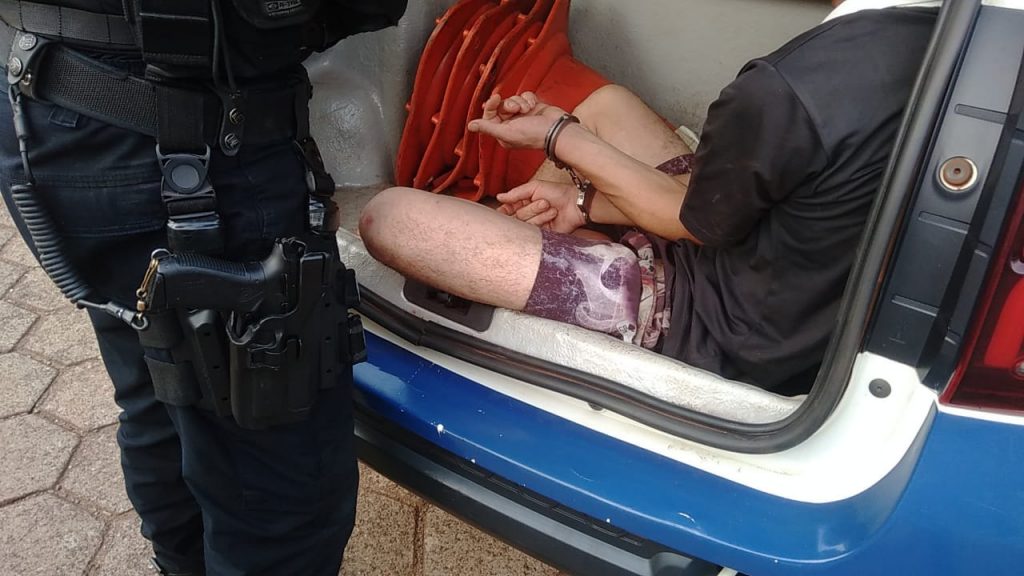 GM detém homem com entorpecentes no Bairro Brasília