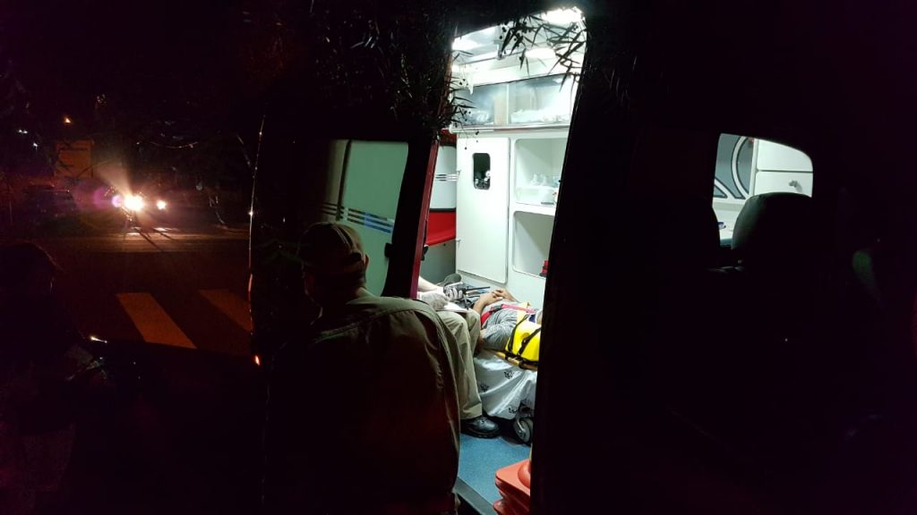 Motos batem no Bairro Santo Onofre e homem de 39 anos fica ferido