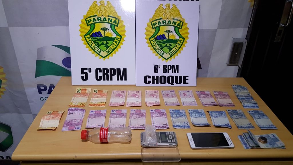 Três homens são detidos com entorpecentes no Bairro Parque São Paulo