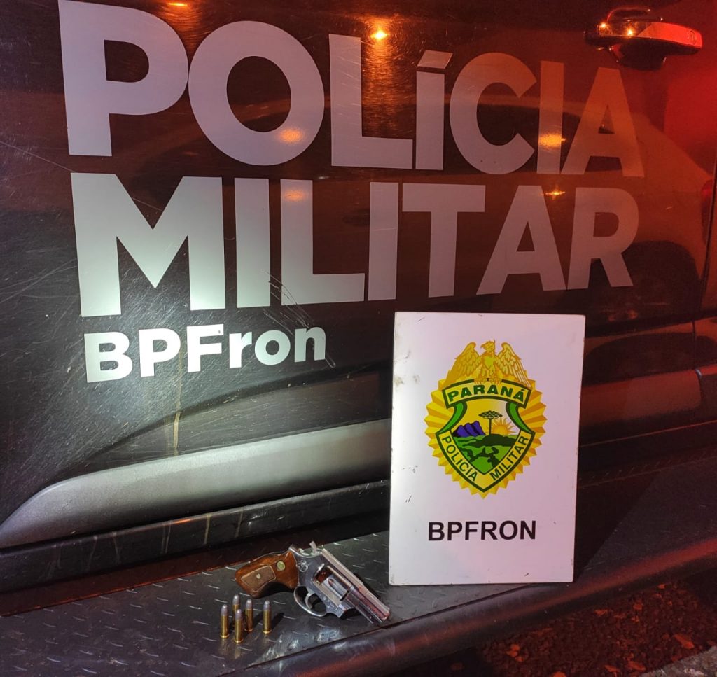 Motorista é preso com arma e munições em Itaipulândia