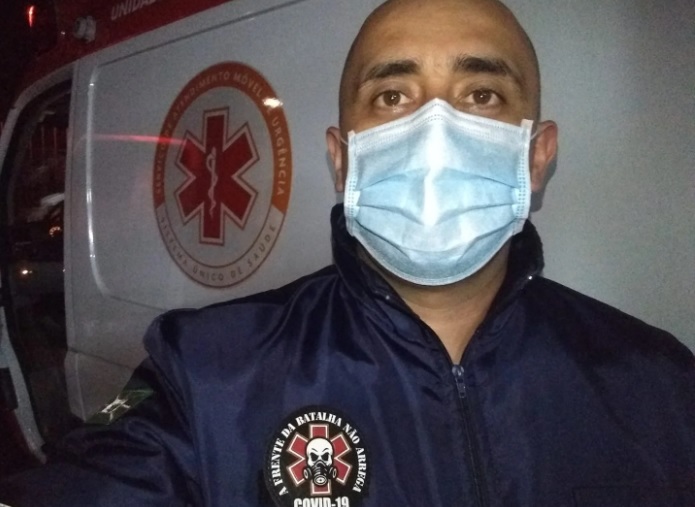 Comoção marca despedida de socorrista do Samu que morreu vítima de Covid-19
