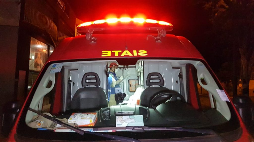 Homem é vítima de agressão na Avenida Rocha Pombo e Siate é mobilizado