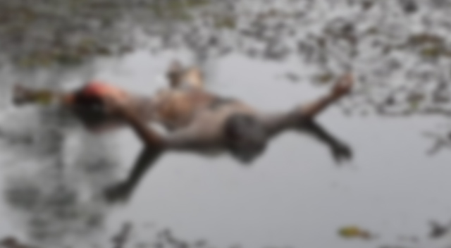 Corpo em adiantado estado de decomposição é encontrado boiando em lago