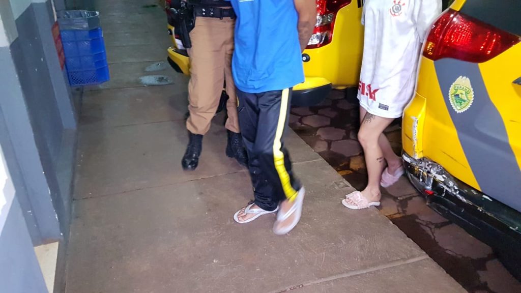 Casal é flagrado com cocaína no Bairro Cascavel Velho