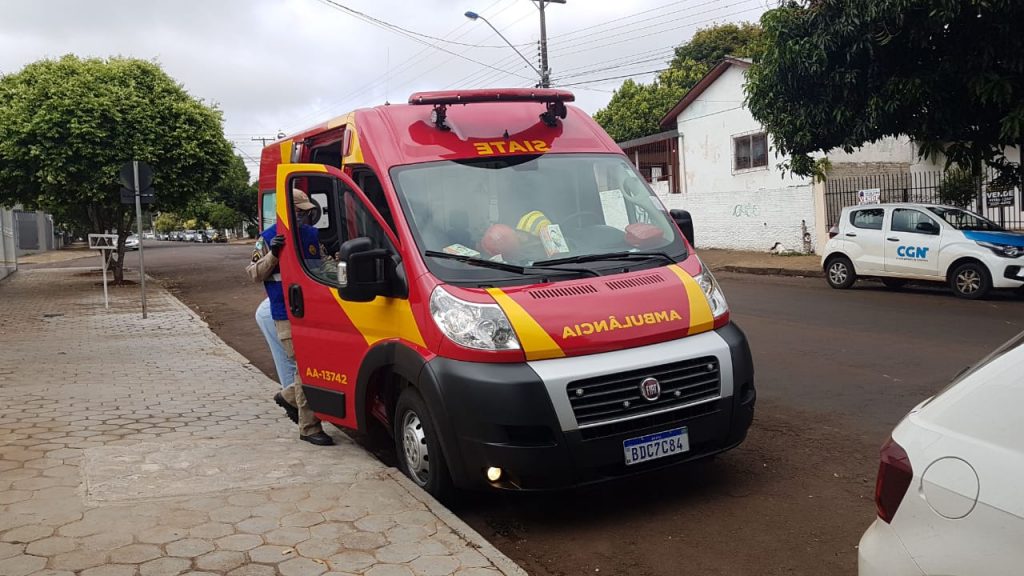 Mulher de 83 anos é socorrida na Região Central