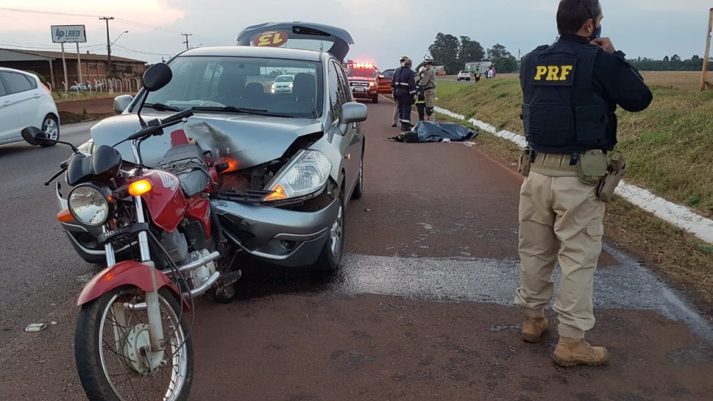Motociclista que morreu na BR-467 residia em Maripá
