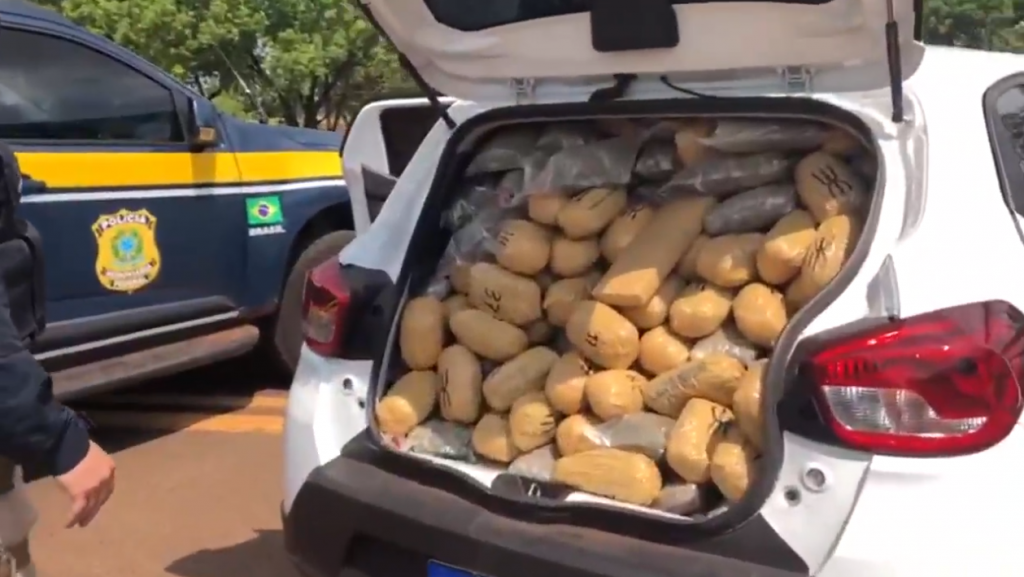 Homem é preso com 288 quilos de drogas que entregaria por R$ 6 mil em Campo Grande (MS)