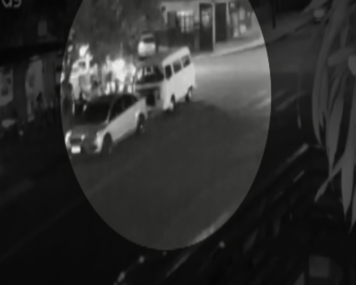 Veja: câmera flagra momento em que jovem é atropelado na Rua Ipanema