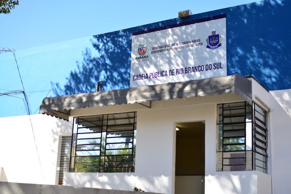Estado reforma a Cadeia Pública de Rio Branco do Sul
