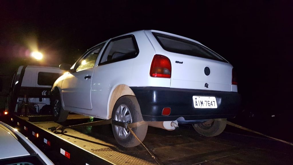Gol furtado no Bairro Coqueiral é localizado pela Patrulha Rural