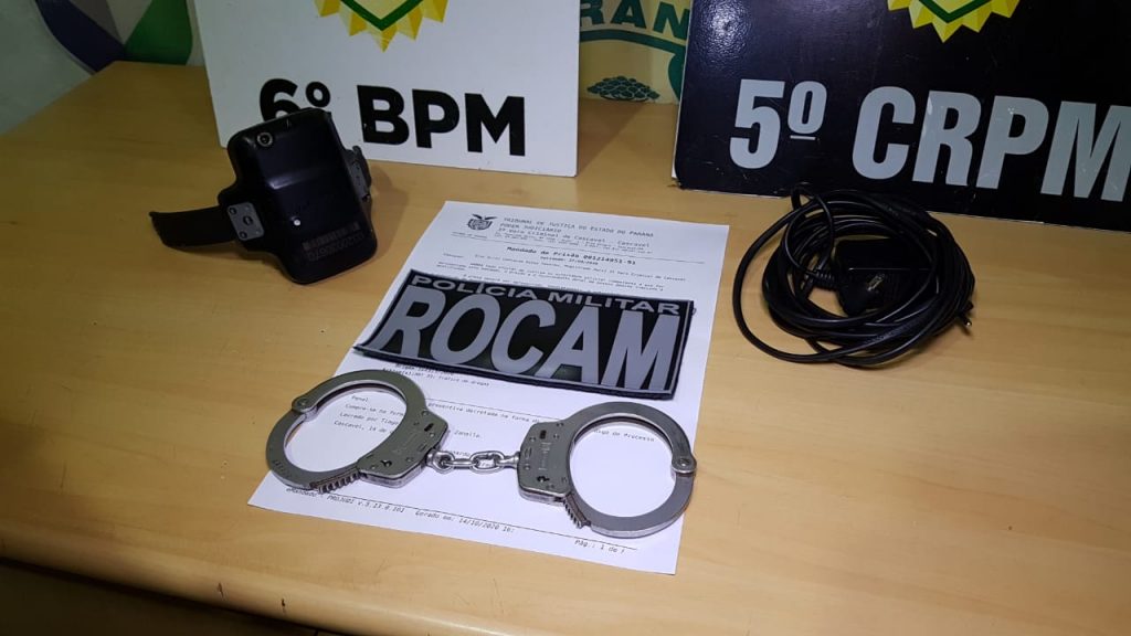 Homem rompe tornozeleira eletrônica e é preso no Bairro Santa Cruz