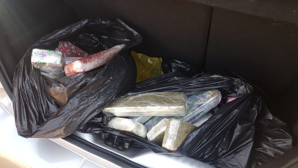 Homem é detido com 78 kg de maconha na BR-163, em Lindoeste