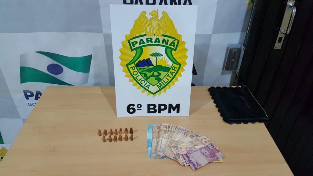 Disparo de arma de fogo contra veículo mobiliza equipes da PM ao Colmeia; munições 9mm foram aprendidas