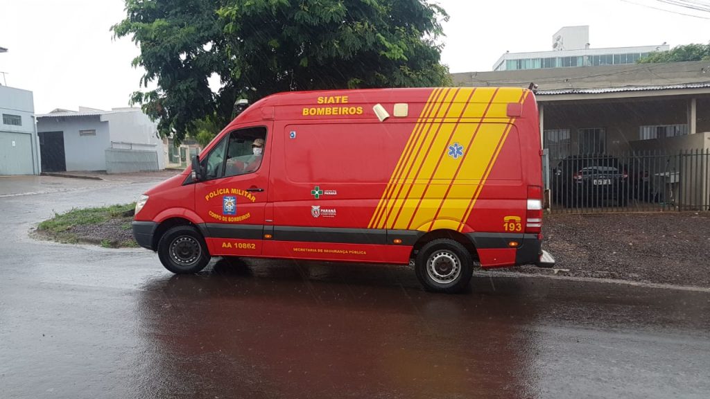 Motociclista fica ferida após sofrer queda em Marechal Cândido Rondon