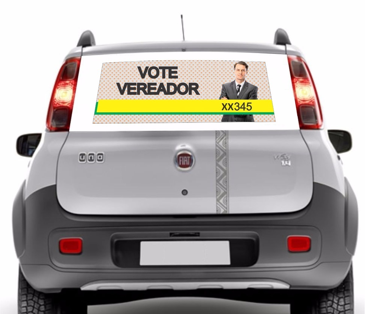 Verdade ou mentira: adesivo de candidato no carro faz perder o seguro? Imagem referente a Verdade ou mentira: adesivo de candidato no carro faz perder o seguro?
