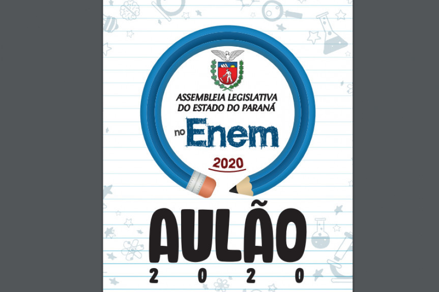 Alunos já podem fazer download da apostila para o 7º aulão preparatório para o Enem