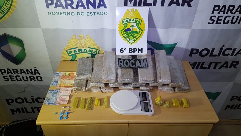 PM dá detalhes de trabalho investigativo que resultou na apreensão de drogas e prisão de quatro pessoas