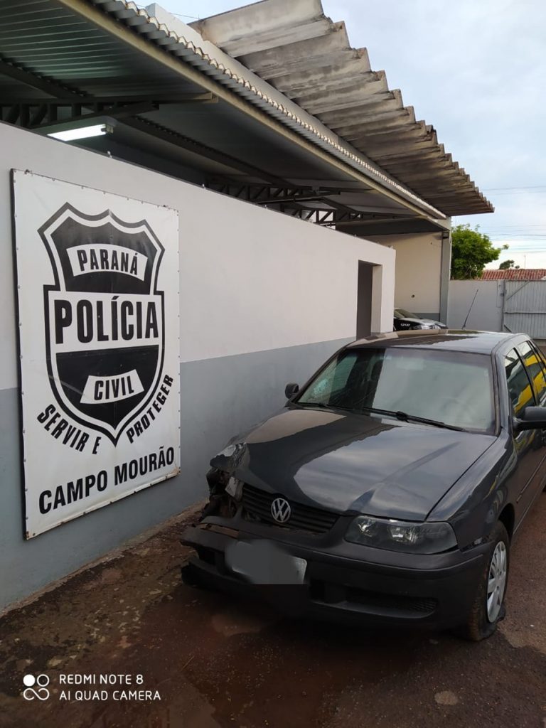 Veículo que teria atropelado mulher na área central de Campo Mourão é apreendido