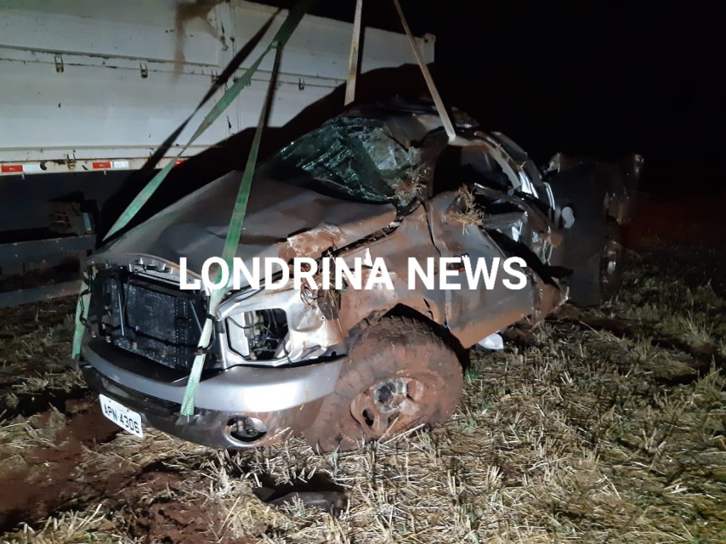Homem morre após capotar veículo na PR-170, em Rolândia