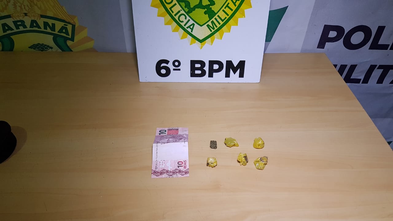 Homem é detido com maconha na Praça Wilson Joffre