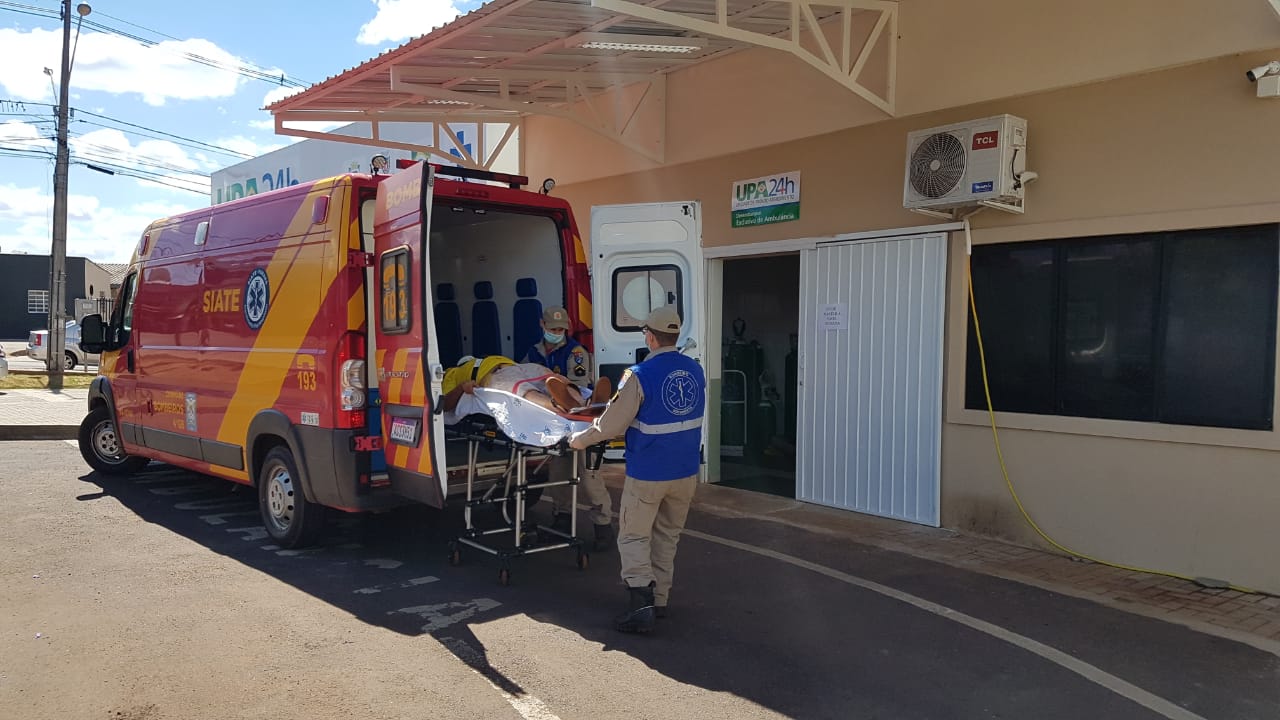 Motociclista Fica Ferido Ao Sofrer Queda De Moto Em Estrada Rural Cgn O Maior Portal De