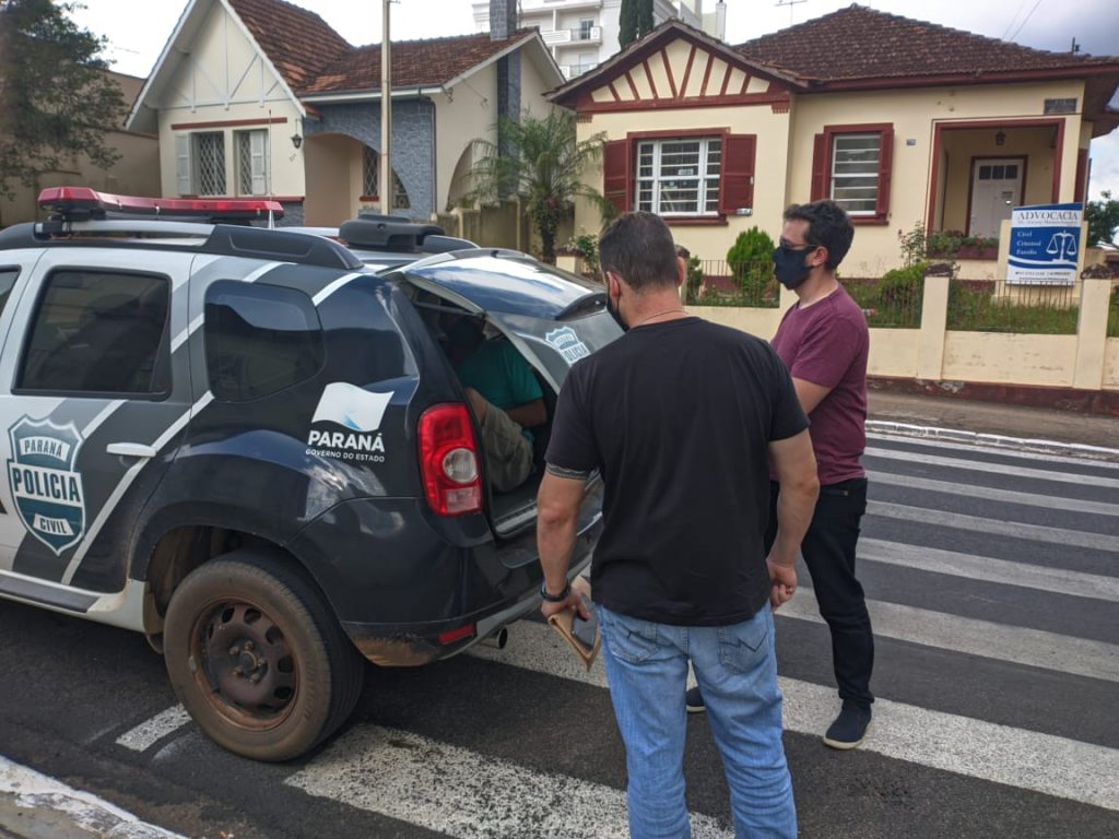 Polícia Civil de Castro prende suspeito de ter matado a esposa a tiros