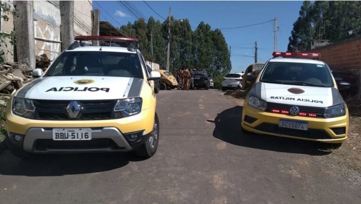 Briga por terreno termina com uma pessoa baleada e socorrida de helicóptero