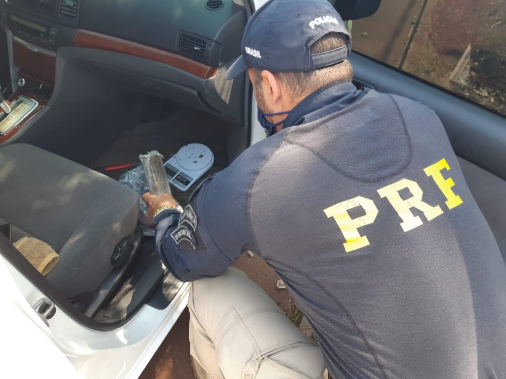 PRF prende indivíduo por trafico de drogas e Santa Terezinha de Itaipu