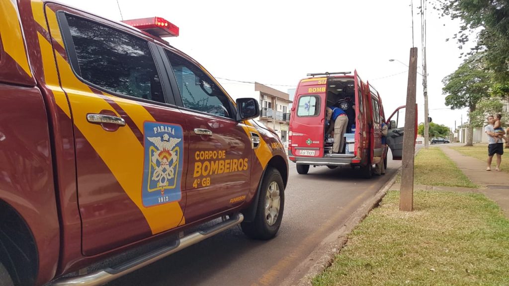 Casal fica ferido após explosão devido a vazamento de gás em residência
