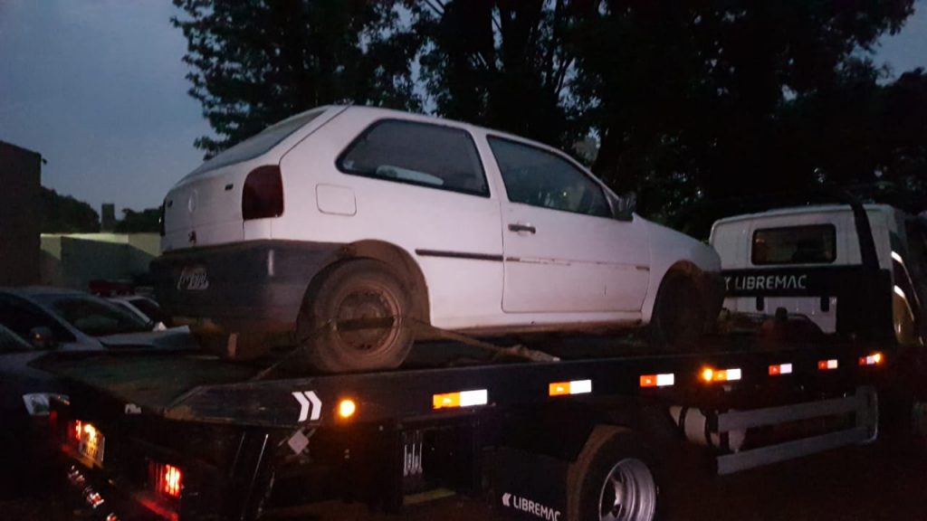 Gol é recuperado pela PM no Universitário