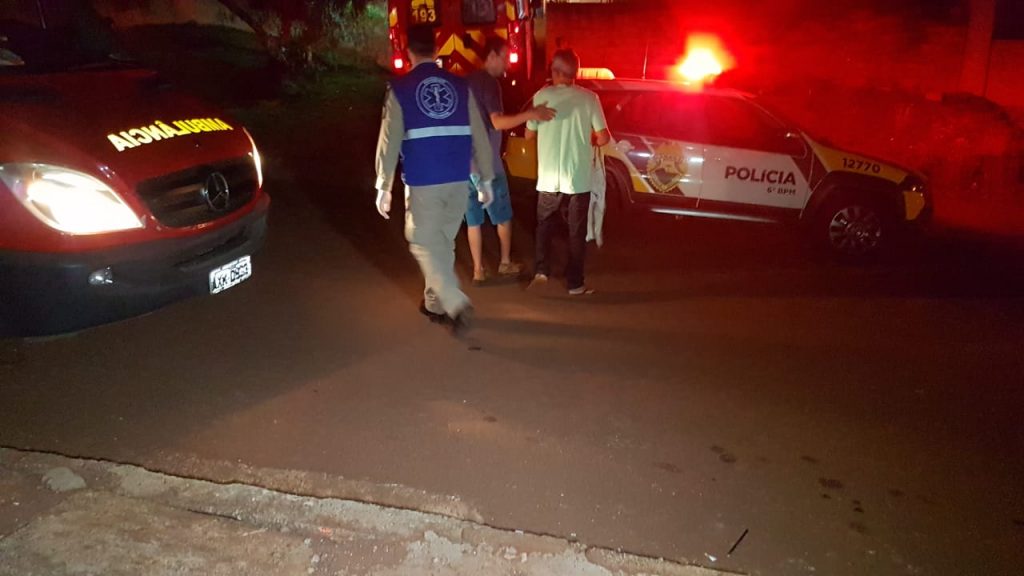 Homem de 59 anos é agredido com socos e Siate é mobilizado