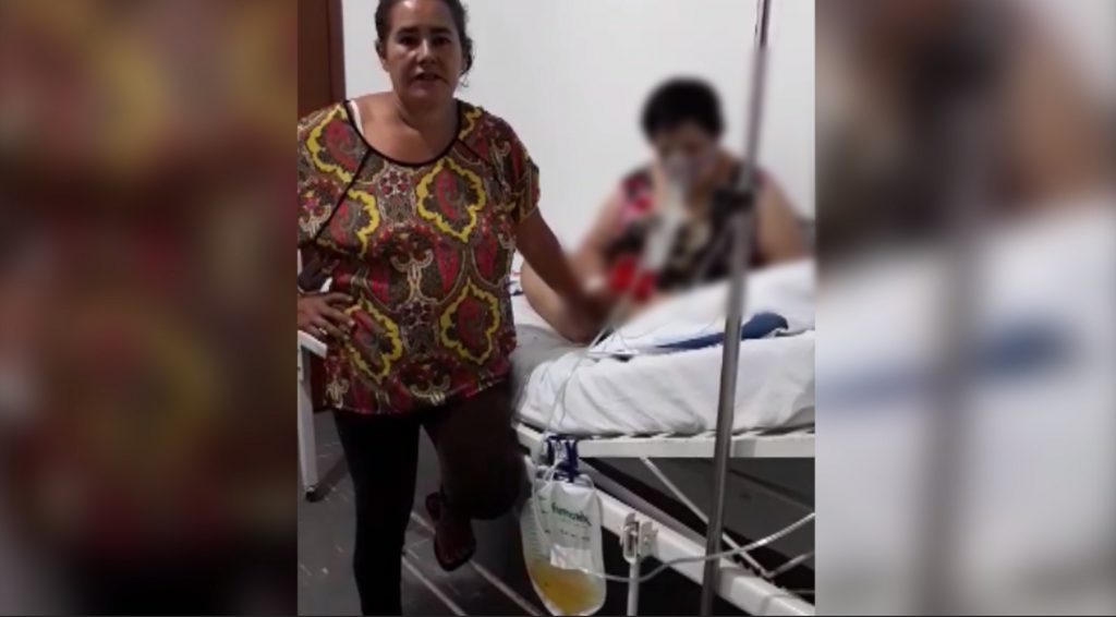 Mãe pede por transferência da filha, internada em Lindoeste