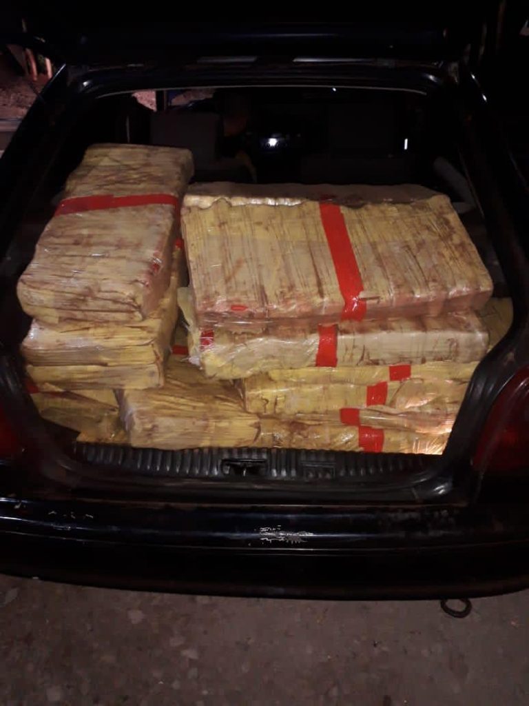 Mais de 200 quilos de maconha são apreendidos pela PM em Campo Mourão