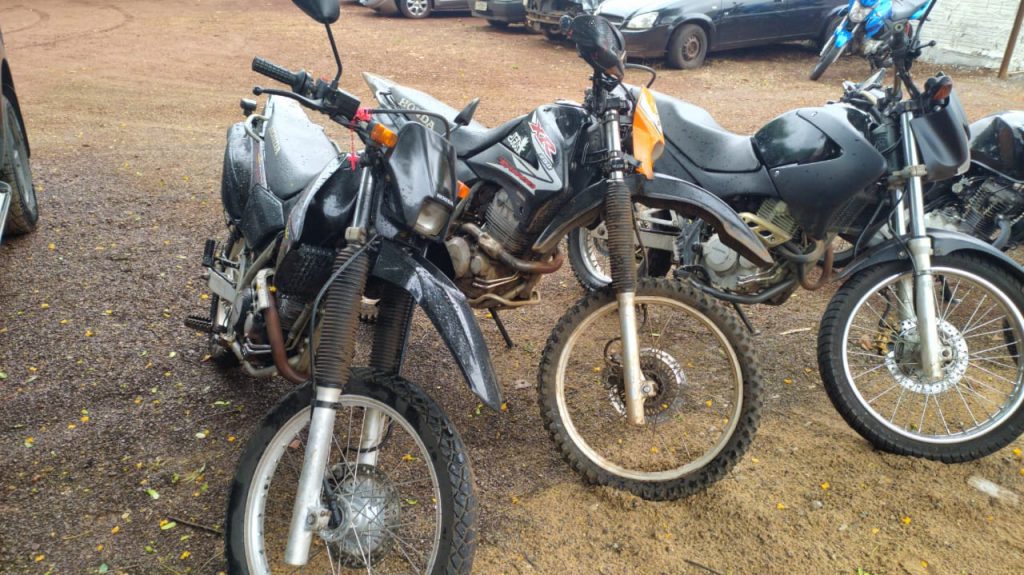 GDE recupera três motocicletas furtadas em Cascavel GDE recupera três motocicletas furtadas em Cascavel