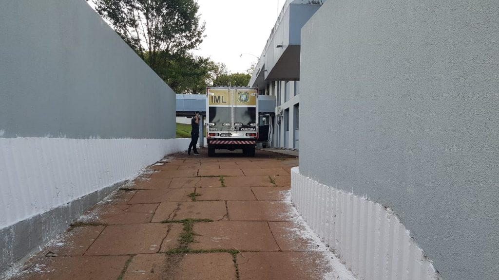 Cadáver encontrado em Quedas do Iguaçu é trazido a Cascavel Cadáver encontrado em Quedas do Iguaçu é trazido a Cascavel