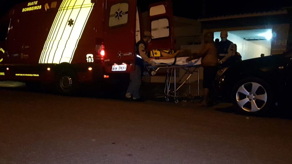 Idosa fica ferida em queda no Guarujá