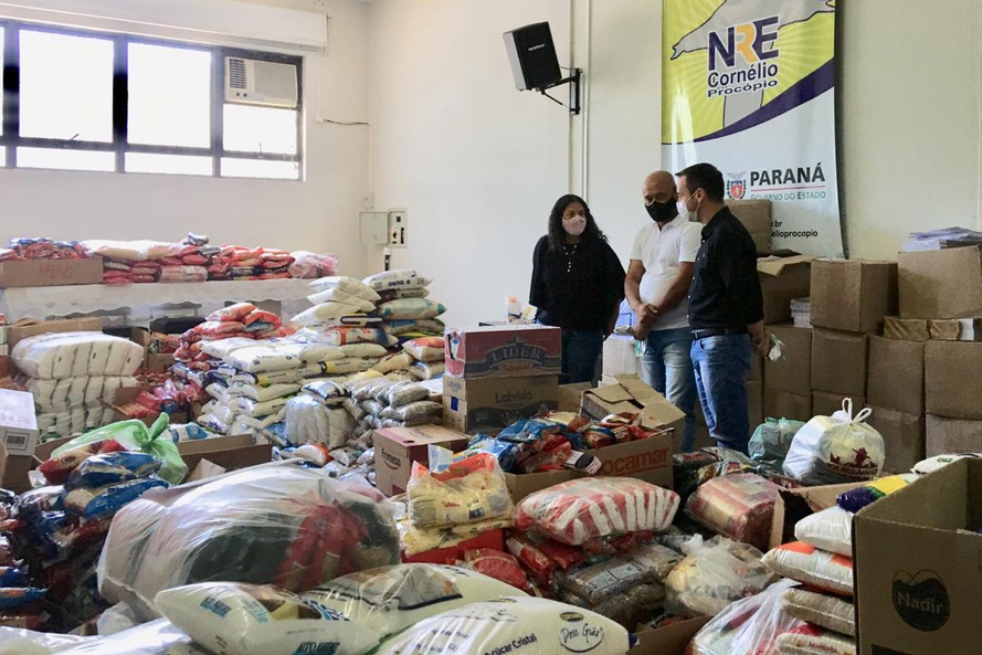 Escolas arrecadam 11 ton de alimentos para Hospital do Câncer de Londrina
