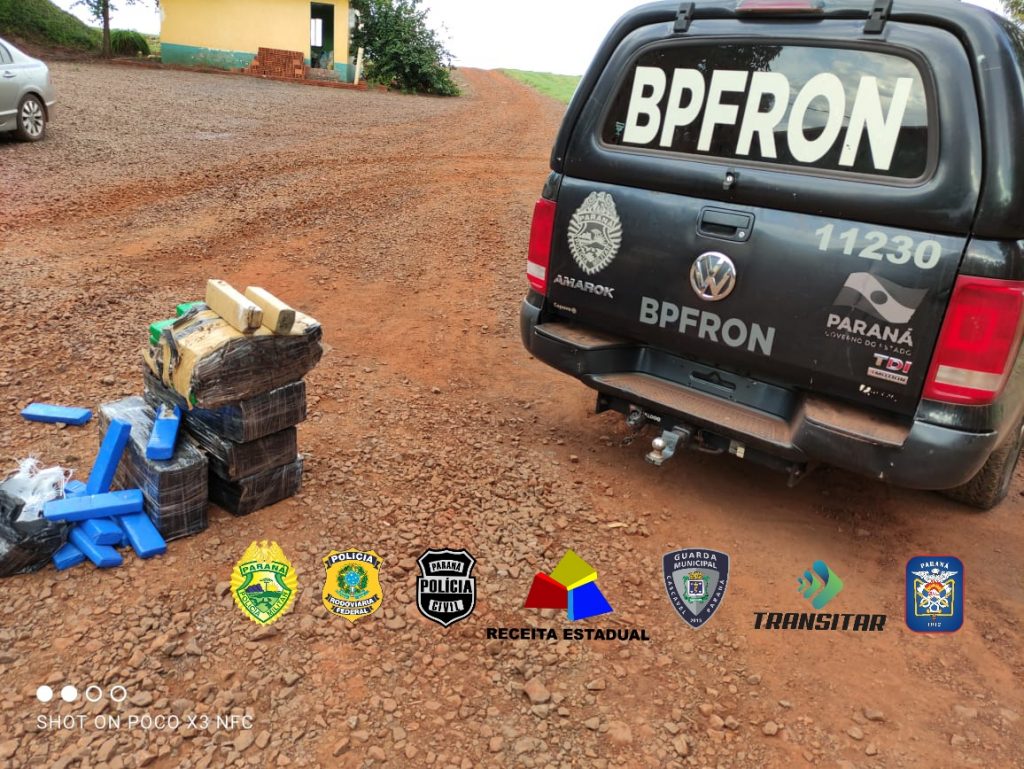 Operação Sinergia: Em trabalho conjunto, policiais apreendem mais de 80 kg de maconha em Pato Bragado