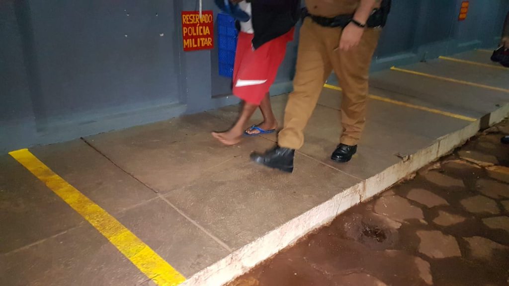 PM detém homem acusado de roubo