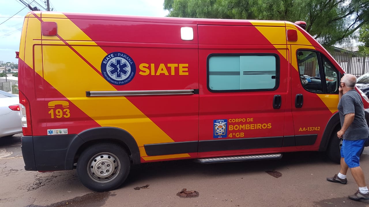 Siate atende homem de 65 anos no Bairro Neva Imagem referente a Siate atende homem de 65 anos no Bairro Neva