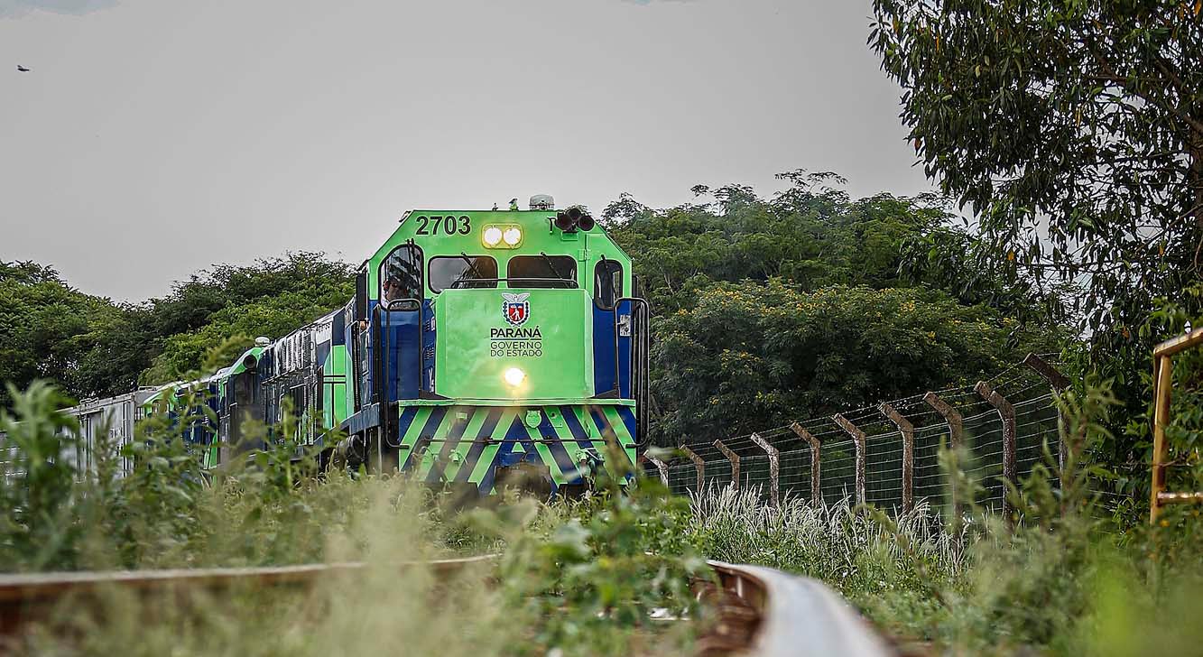 Movimentação de cargas pela Ferroeste cresce 34%, com novo recorde Imagem referente a Movimentação de cargas pela Ferroeste cresce 34%, com novo recorde
