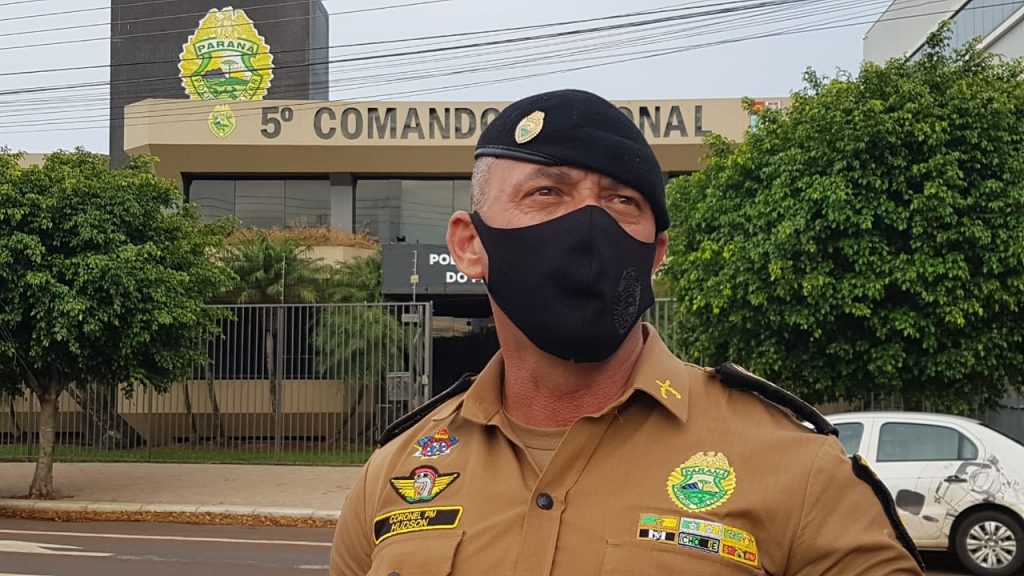 Em Cascavel, subcomandante da PM esclarece dúvidas sobre o toque de recolher no PR