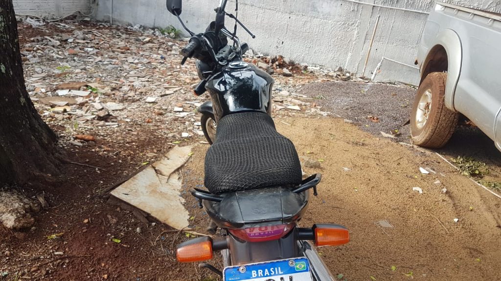 Motocicleta é recuperada pela Polícia Militar no Morumbi