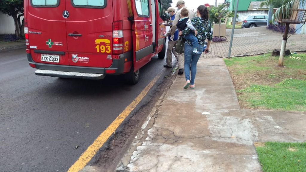 Criança de um ano cai de cômoda no Bairro Tropical