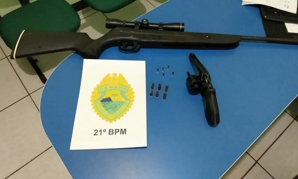 PM prende homens suspeitos de tentativa de homicídio em Verê