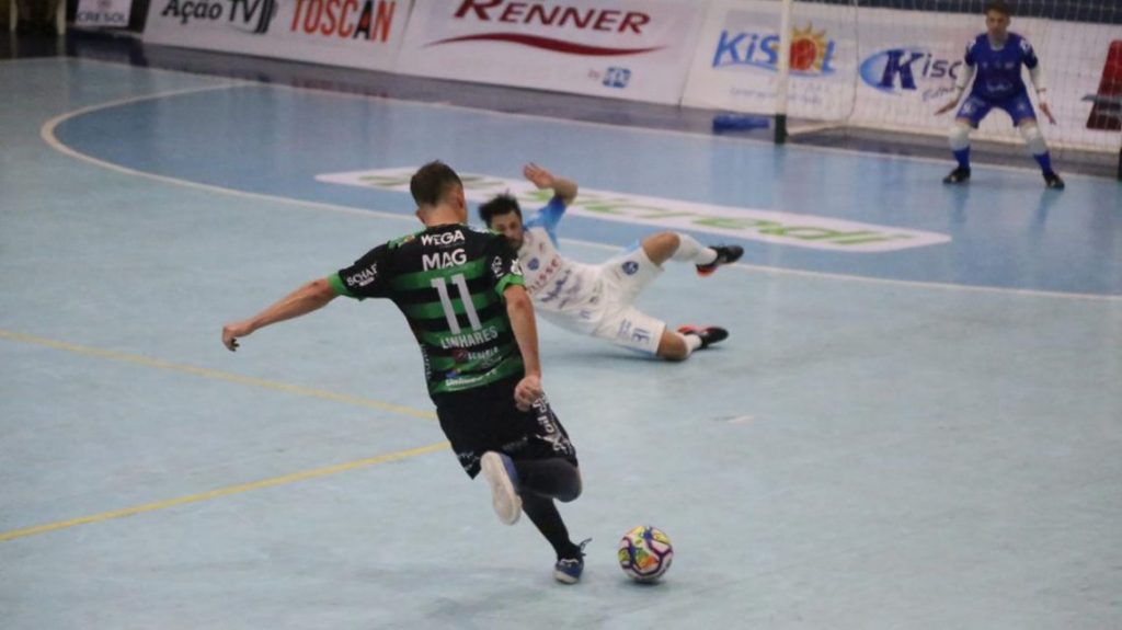 Liga Futsal Paraná: após decreto, jogo entre Marreco e Acel é adiado para a terça-feira (8)