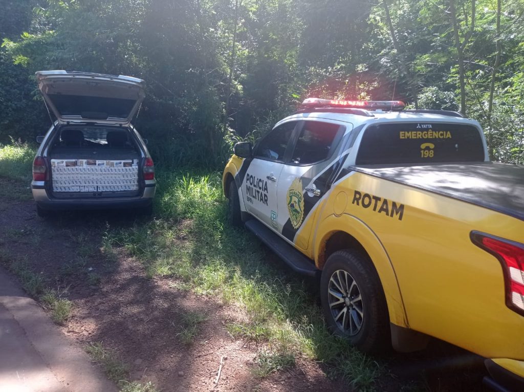 Rotam apreende veículo com cigarros