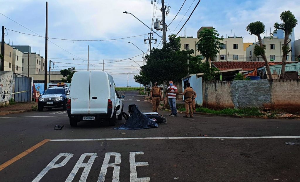 Motociclista morre após colisão contra carro na zona norte de Londrina