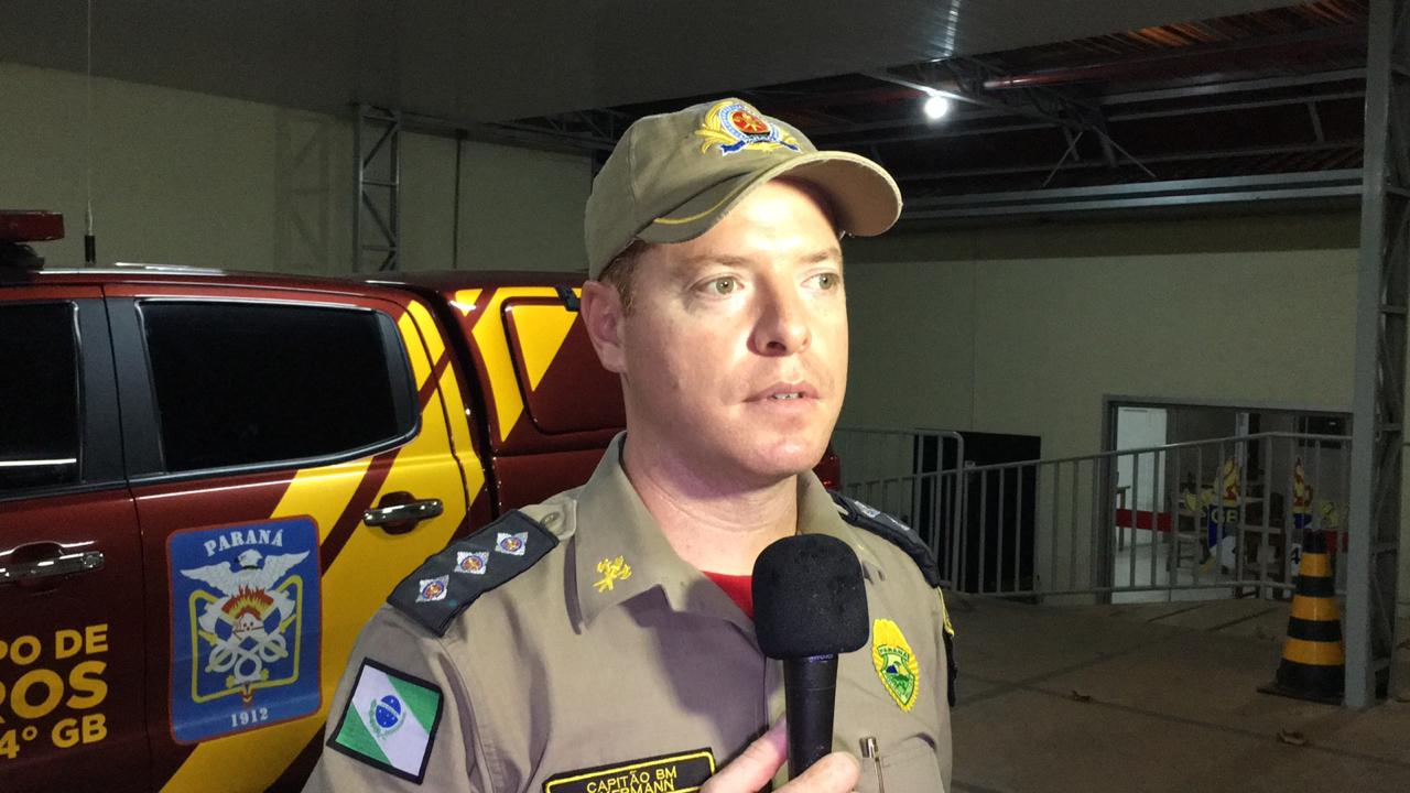 Capitão do Corpo de Bombeiros fala sobre atendimentos realizados após forte temporal em Cascavel